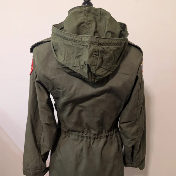 U.S. Marines Green Military Jacket Men's Size XS - Picture 6 of 13